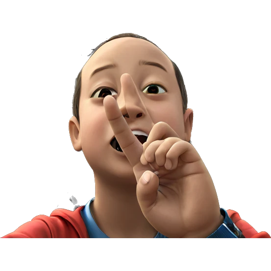 boy with car under clouds emoji