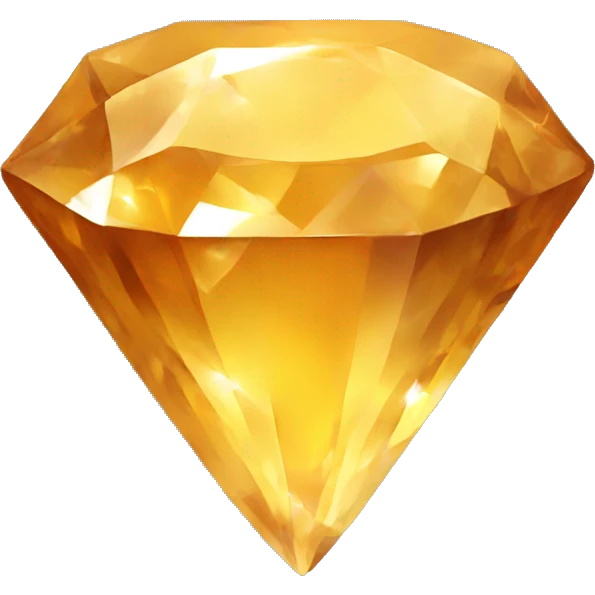Citrine gem emoji