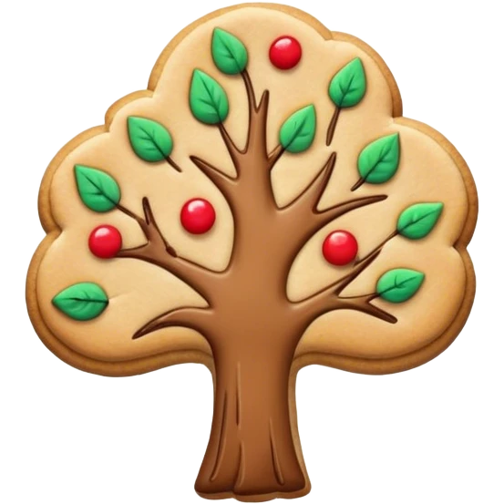 Tree cookie  emoji