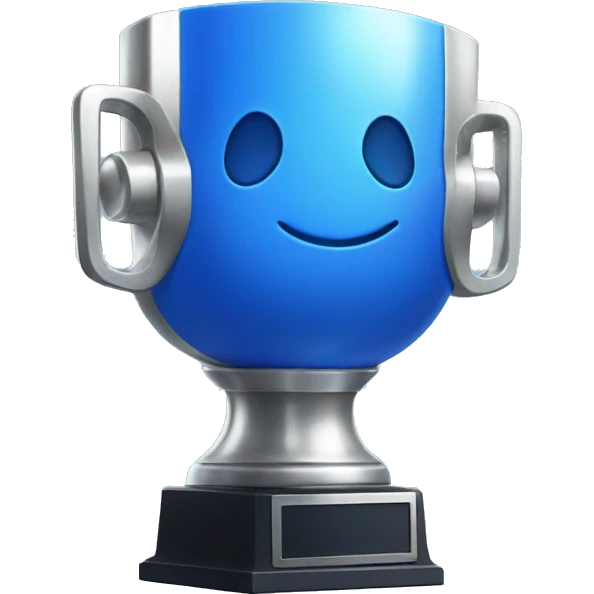 blue platinum ps5 trophy emoji