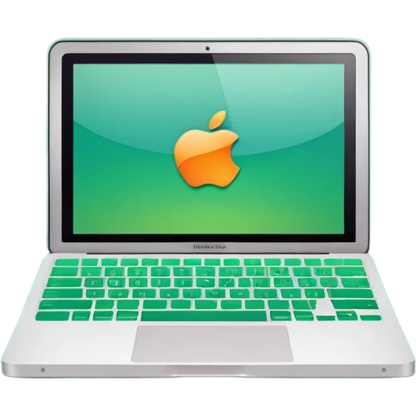 green 90s macbook  emoji