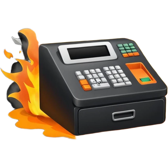 cashdesk explousion emoji