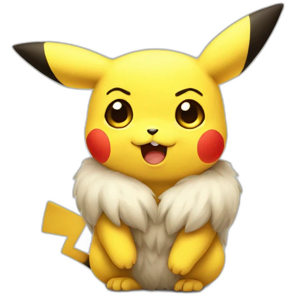 Picachu sad emoji