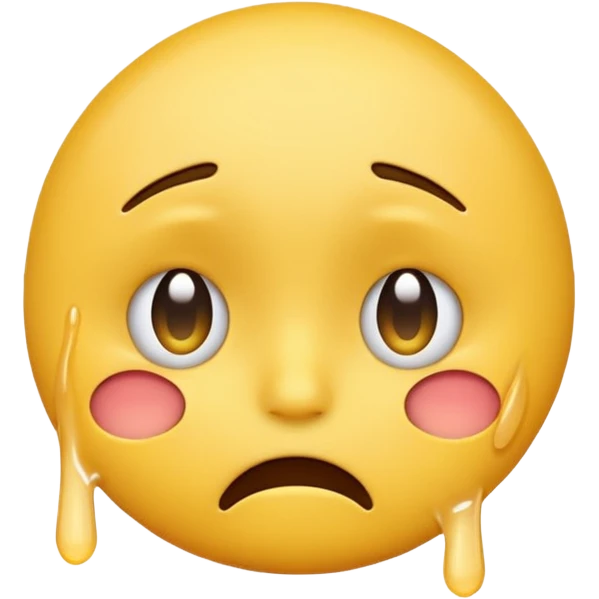 Combine the disappointed emoji with the head shaking emoji emoji