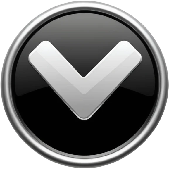 Verification badge black and white emoji