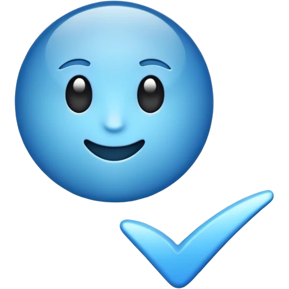 buat centang biru tiktok semirip mungkin emoji