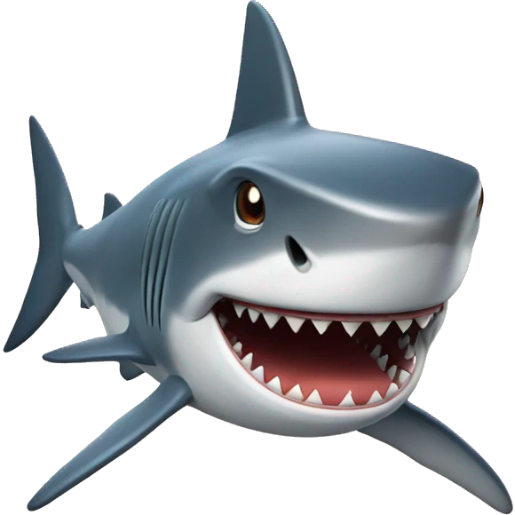 shark with tophat emoji