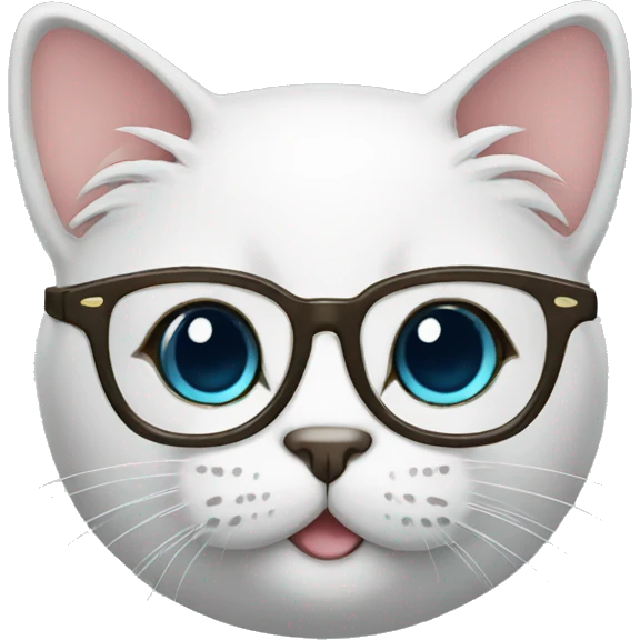 cat with glasses emoji