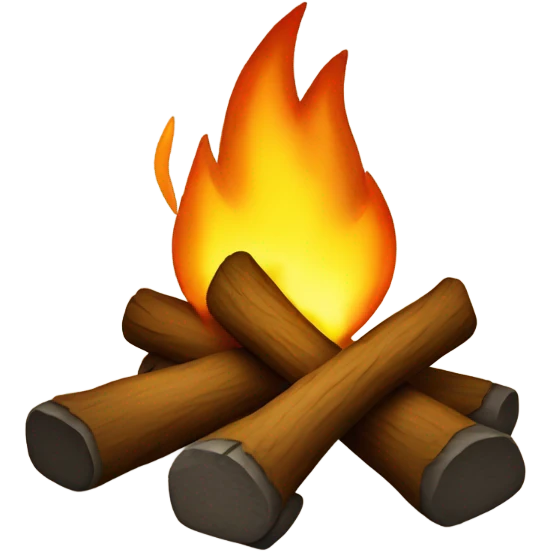 Campfire emoji