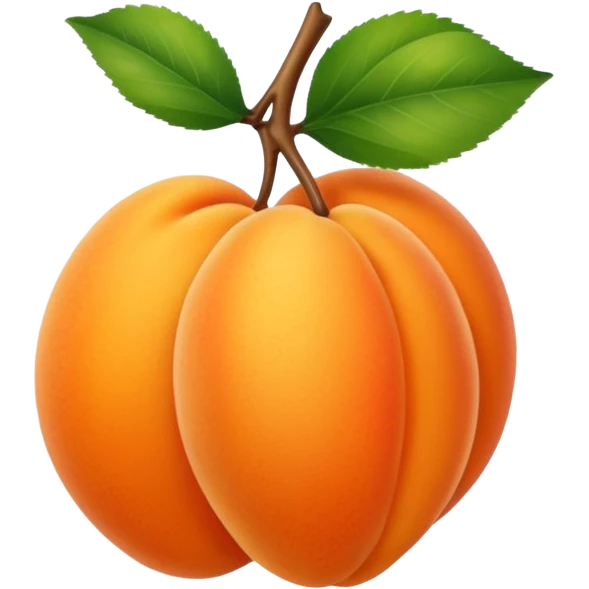 Apricot emoji
