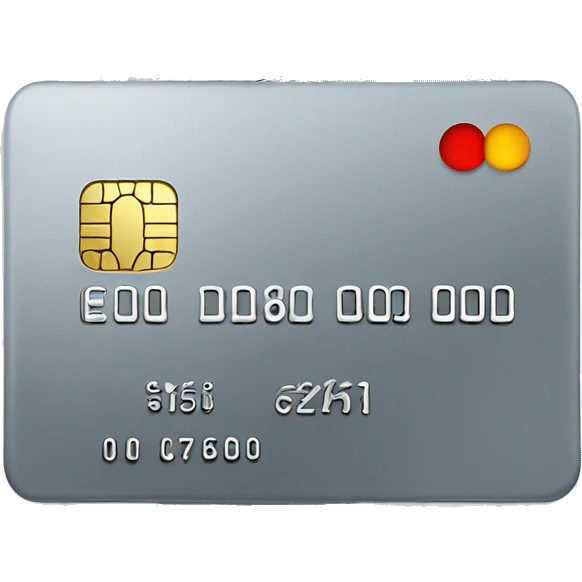 Credit card debt emoji