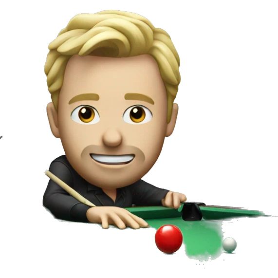 Emoji playing pool emoji
