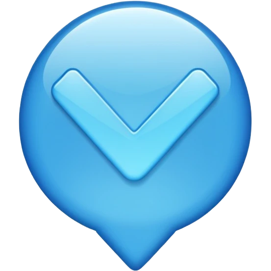  تیک آبی اینستا emoji