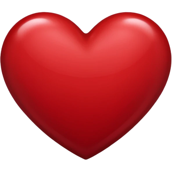 Dark red heart emoji