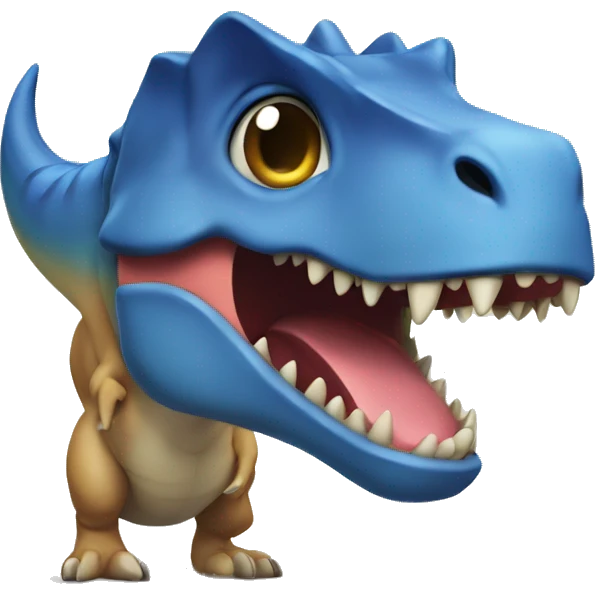 Cute te-Rex emoji