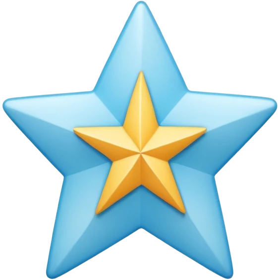 A high-resolution 2D icon of an Instagram-style verified badge. A vibrant light blue rounded-point starburst shape (rosette) with a clean, thick white checkmark in the center. Soft matte plastic texture. emoji