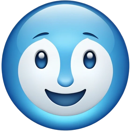 Blue tick emoji