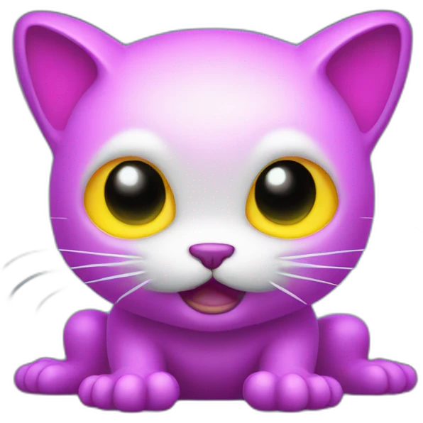 octocat neon emoji
