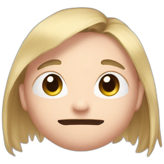 Shinshan blushing emoji