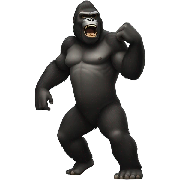 King Kong dancing emoji