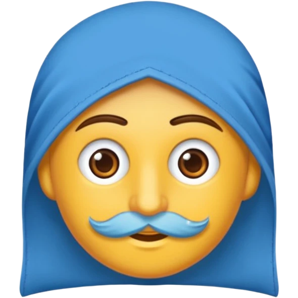 Hayır ben bir tik istedim sadece mavi olsun ve yuvarlak olsun emoji