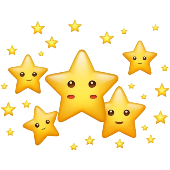 Glowing stars emoji