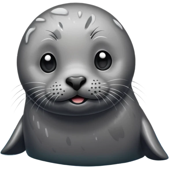 Seal having fun in lake emoji