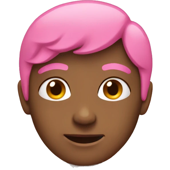 Pink emoji