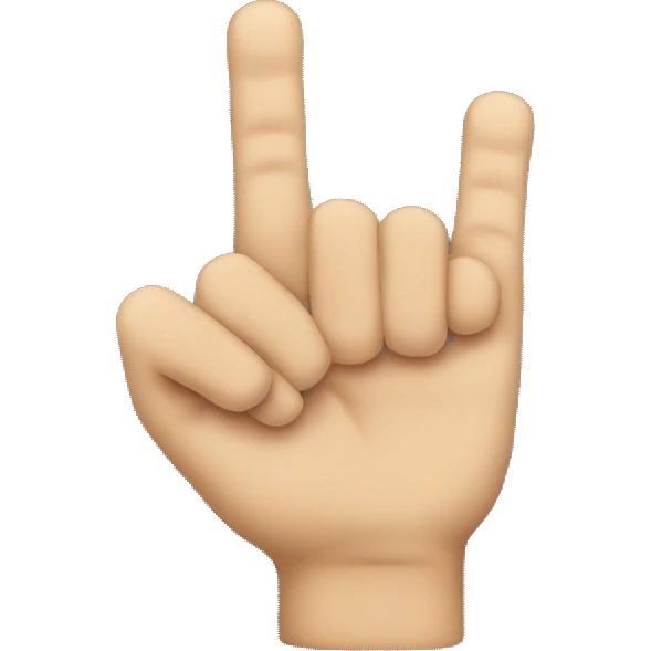 Finger holding joint emoji