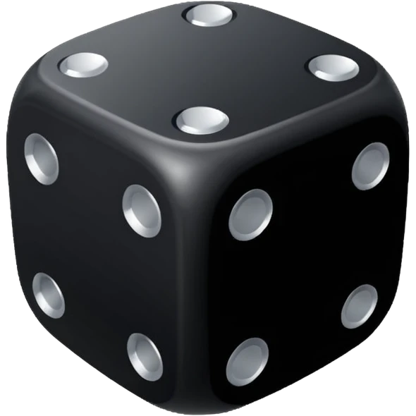 Big black dici emoji