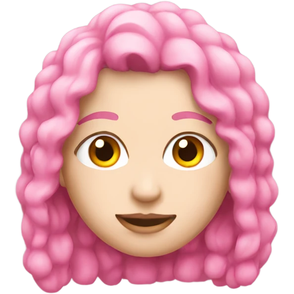 Pink emoji