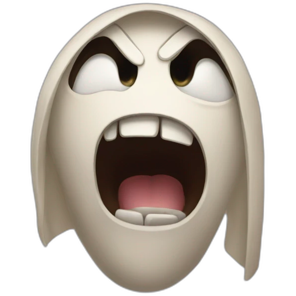Scream emoji