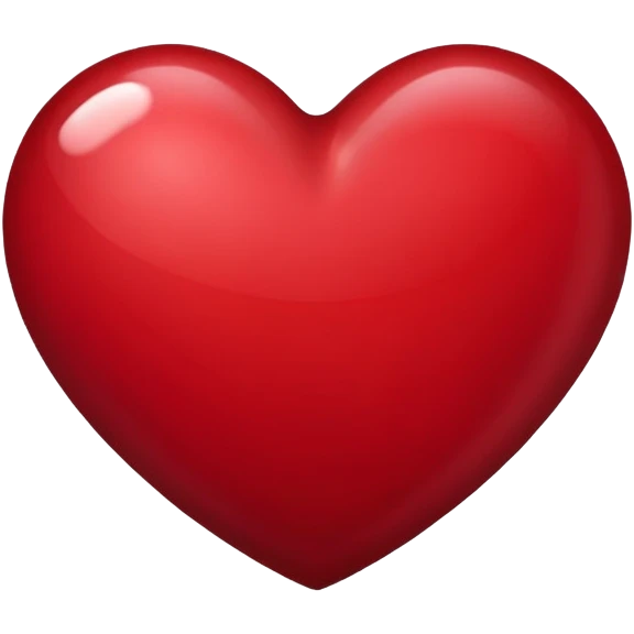 dark red heart emoji