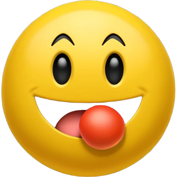 strong pac man side view emoji