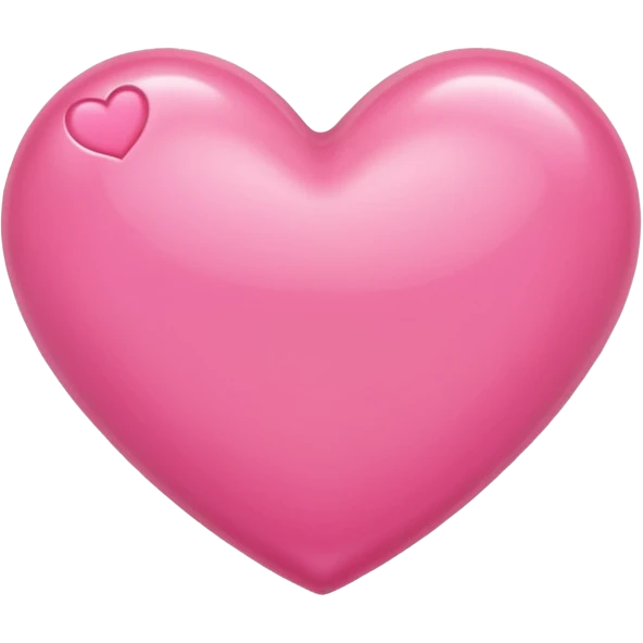Corazon rosado emoji