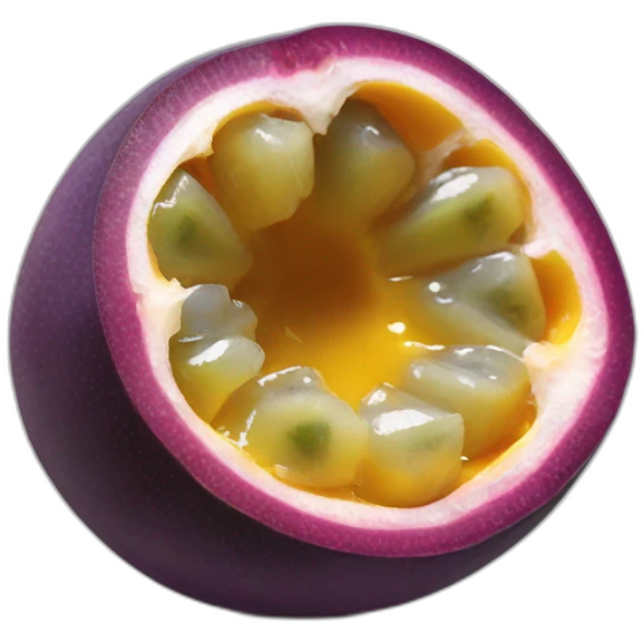 Passion fruit emoji