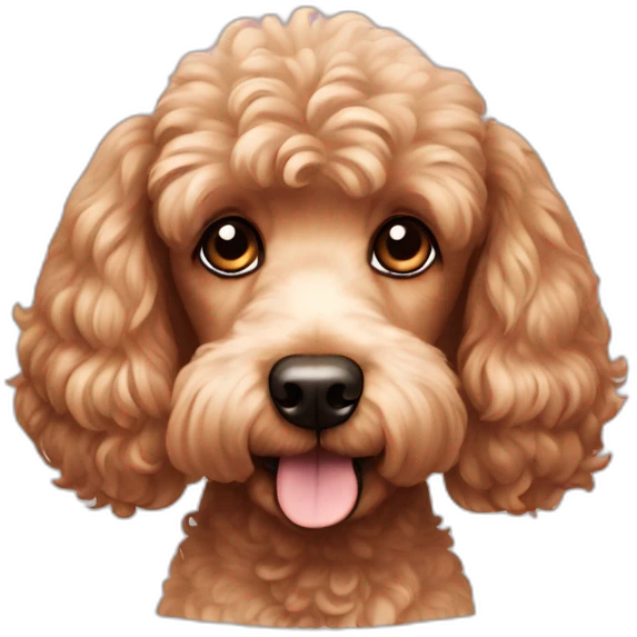 cocker poodle emoji