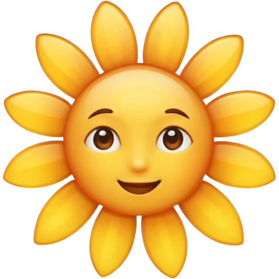 sunny emoji