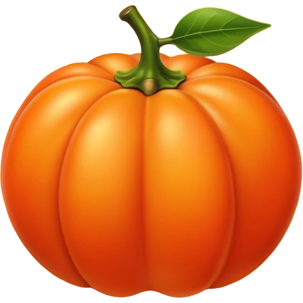 persimmon emoji