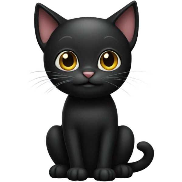 black cat  emoji