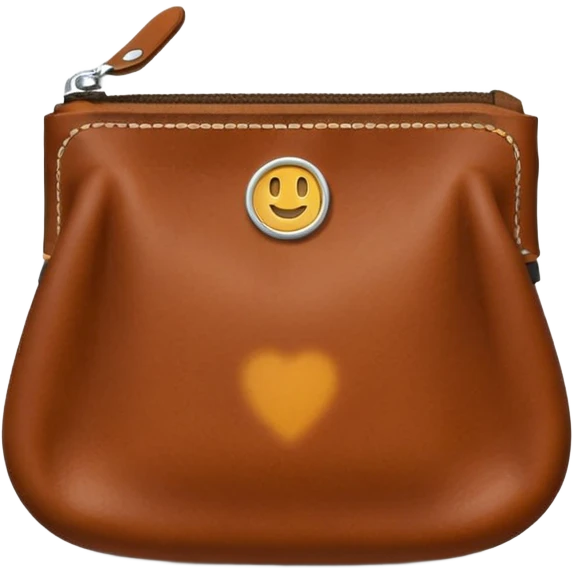 Coin purse – small pouch with zipper or clasp. emoji