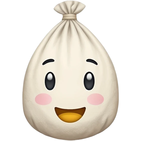 flour sack emoji