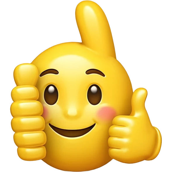 thumbs up emoji, positive gesture emoji