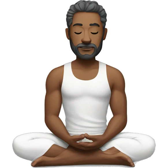 yoga king emoji