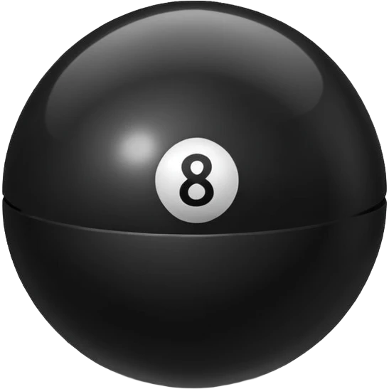magic eight ball emoji