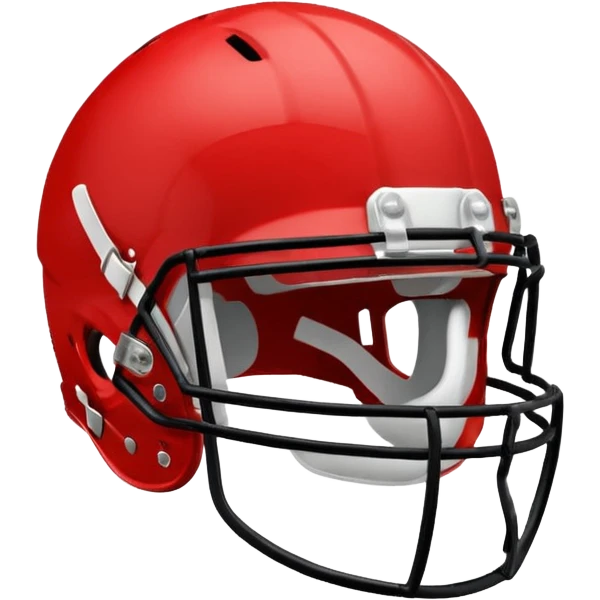 college football player helmets red  emoji