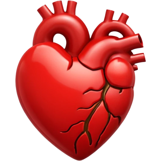 Half a heart left side emoji