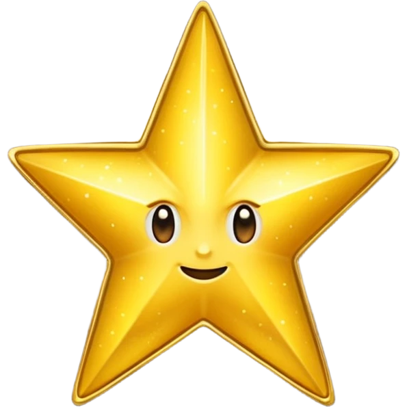 golden star with a word "Good on it" emoji