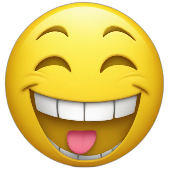 big-smile-yellow-ball emoji