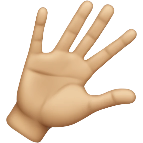 hand making a M emoji